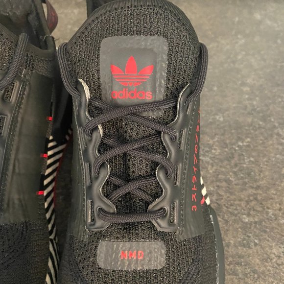 Adidas NMD R1 V2 'Dazzle Camo' - Size 6.5 - Picture 9 of 10